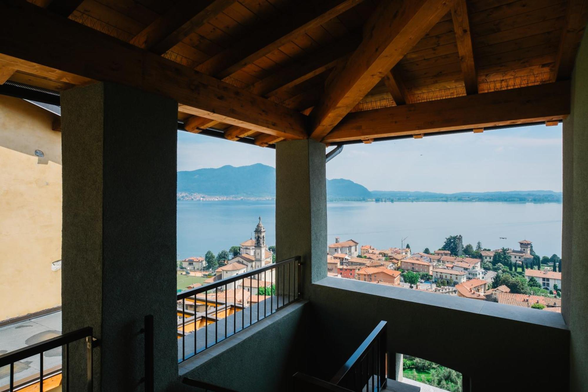 Terrazza Sulle Mura Predore Exteriér fotografie