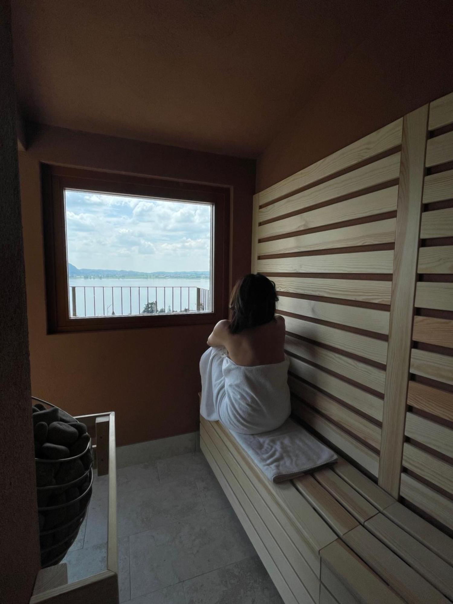 Terrazza Sulle Mura Predore Exteriér fotografie