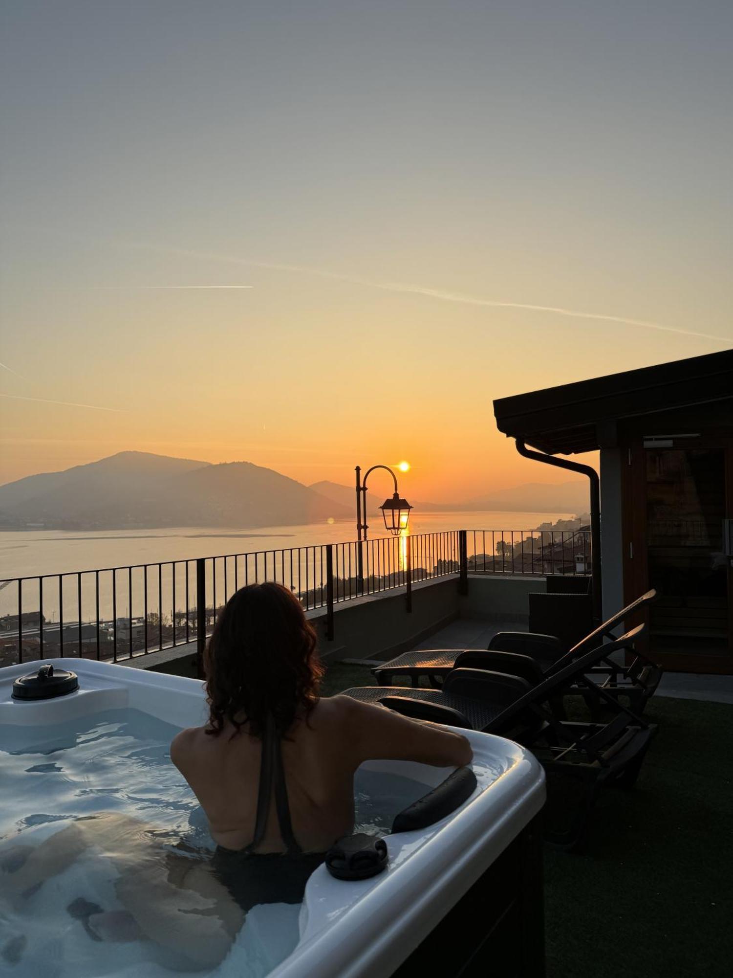 Terrazza Sulle Mura Predore Exteriér fotografie