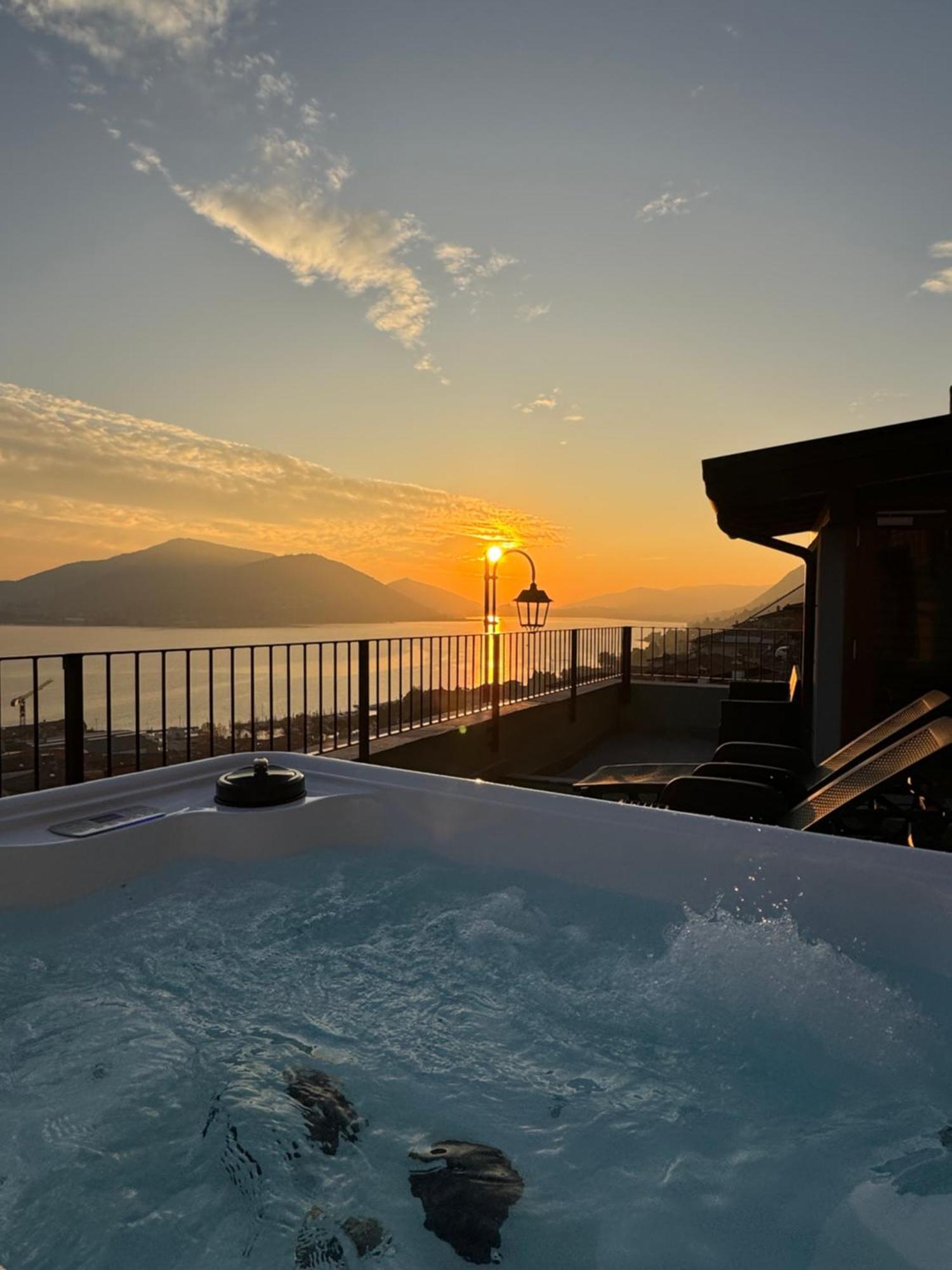Terrazza Sulle Mura Predore Exteriér fotografie